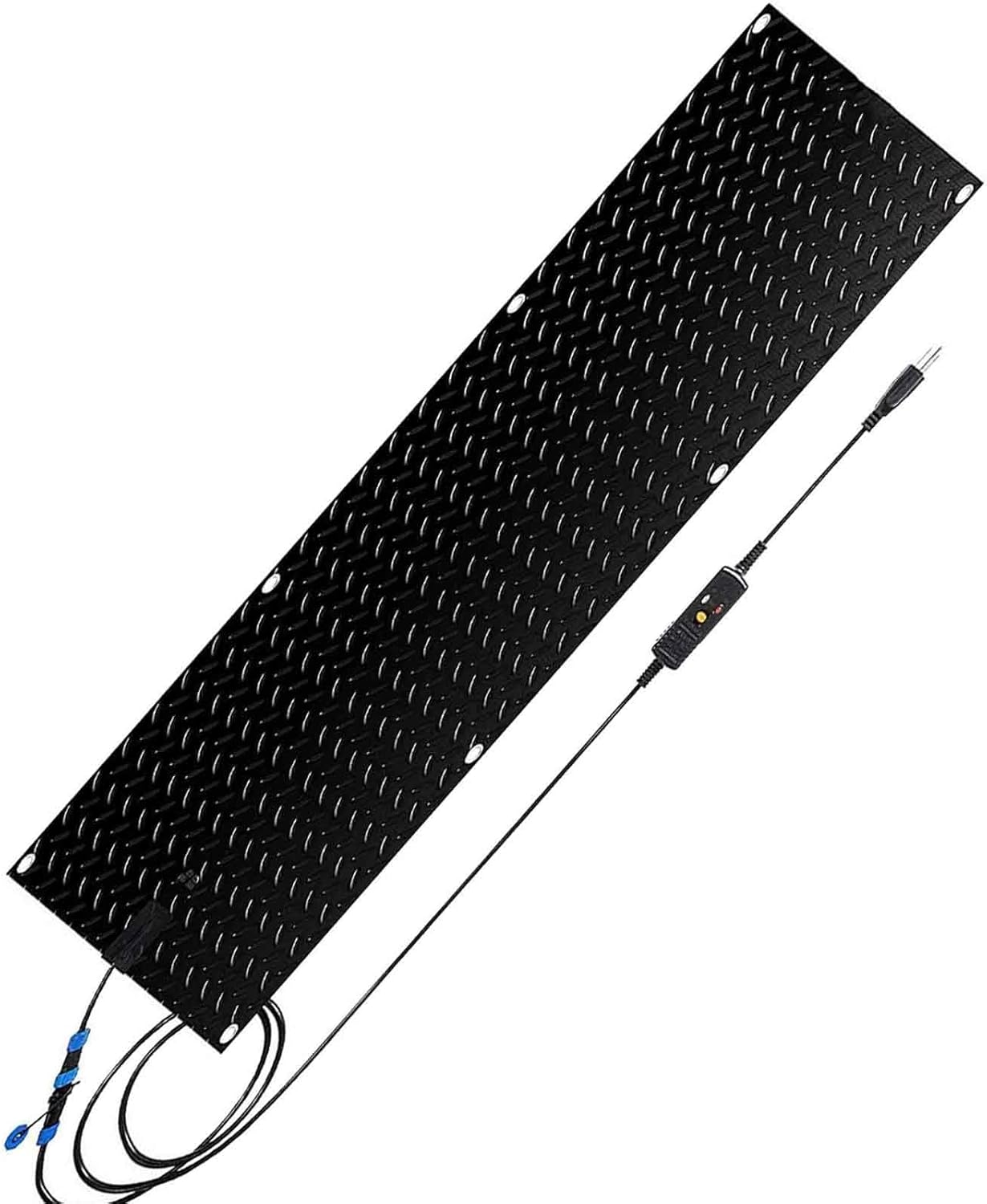 Walkway Snow Melting Mat, Heated Walkway Mat, 11/13/30/48in Width Rubber Heated Mat with Power Cord, Outdoor No Slip Heated Door Mat, No More Shoveling, Salting and Slipping(40 in*60 in (101.6 cm*152.