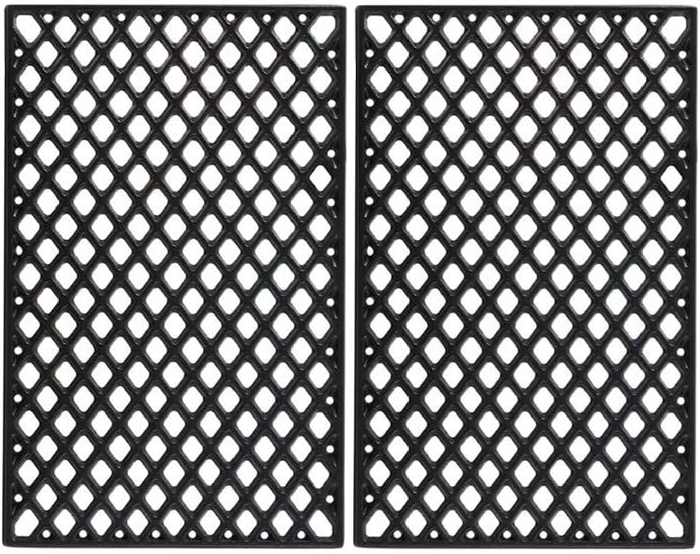 HDW195 Grill Grates Replacement Parts for Traeger Pellet Grill Parts Ironwood 650 Pro 575 Pro Series 22 Mesa 22 Eastwood 22 Smoker Grate Camp Chef Grill Parts Smoke Pro DLX 24 Cast Iron Cooking Grids
