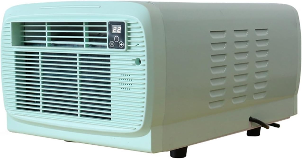 2200 BTU Portable Camping Air Conditioner Small Compressor Refrigeration Low Energy Air Cooler for Room Pets Outdoor Cooling(220v)