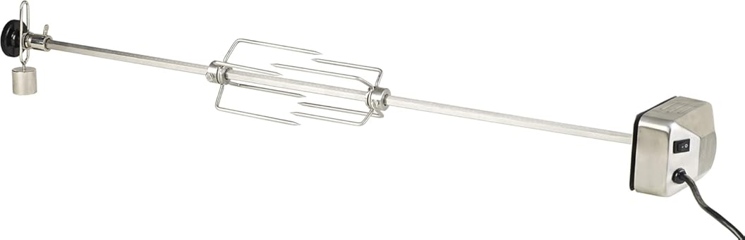 Bull Outdoor Products 56000 38 Inch Rotisserie Kit, Stainless Steel