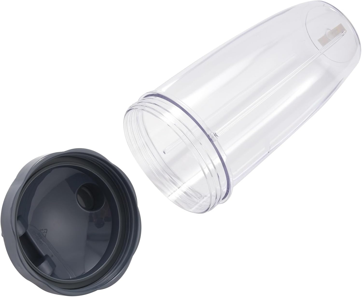 3Pcs Replacement Cups 32 Oz Colossal +24 Oz Tall +18oz Small Cup+3 Lids Compatible for Fruit Juicer Parts Kitchen Appliance Bottle