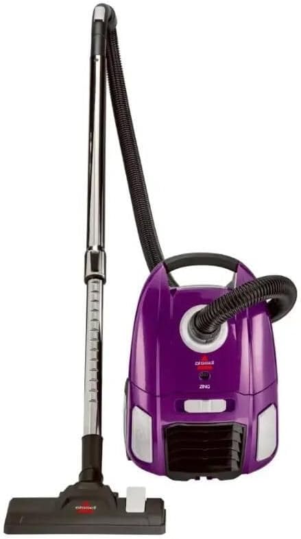 Versatile Grapevine Purple Bagged Canister Vacuum Cleaner