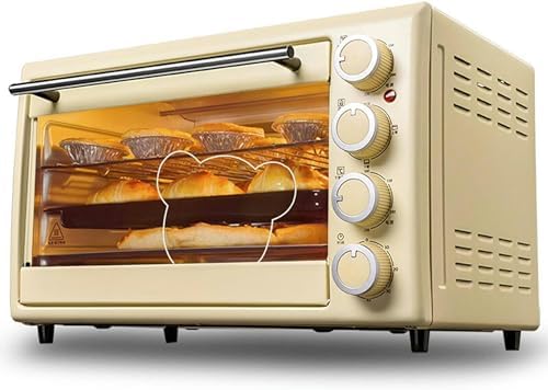 AMNOOL Multifunctional Automatic Electric Oven， Household 30L Large Capacity Intelligent Baking Retro Countertop Electric Oven Electric Microwave Oaven Useful-1*
