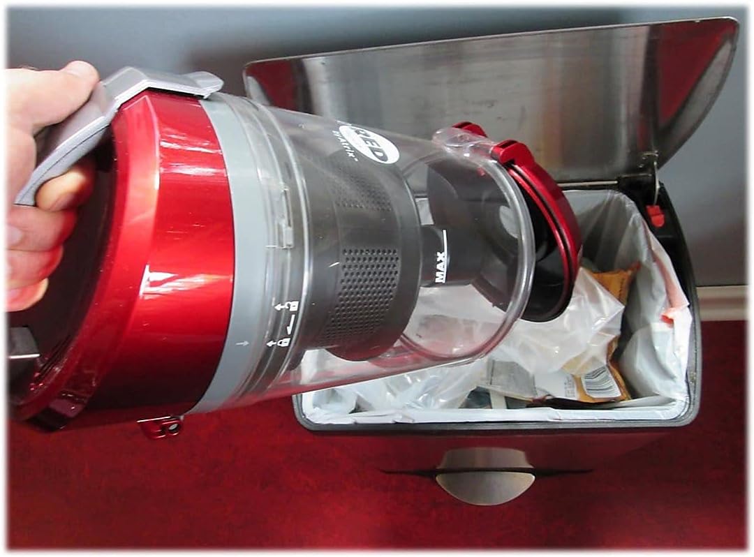 Atrix AHC-RR Revo Red Canister Vacuum Bagless