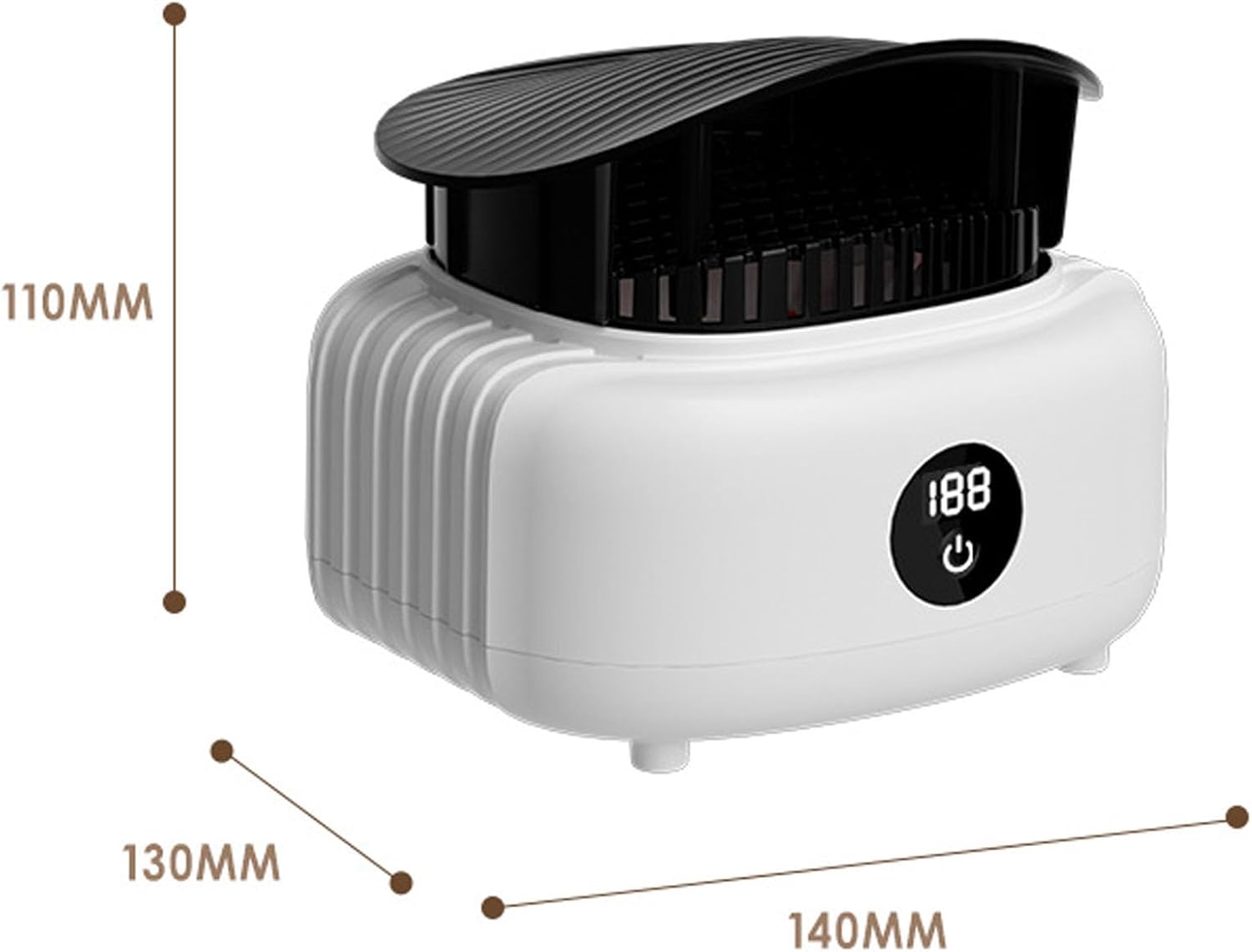 Portable Mini Clothes Dryer with Drying Bag, Electric Drying Machine Fast Drying with Timer Digital Display for Underwear Socks, Foldable Laundry Dryer, for Travel Hotel