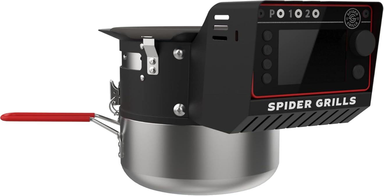 Spider Grills Venom Fan-Powered Temperature Controller with Wi-Fi Bluetooth and App Control for Weber Kettle Grills