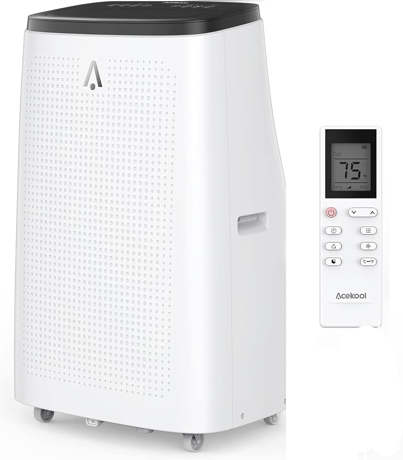 GAOMON 14000 BTU Portable Air Conditioner for Large Rooms up to 700 Sq.Ft - 3-in-1 Energy-Efficient AC Unit with Dehumidifier, 3-Speed Fan & Remote Control, Quiet Operation, Compact Design