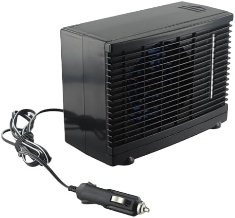 Portable Air Conditioner, Home&Car Cooler Cooling Fan Water Ice Air Condition 12V Small Mini Conditioners for Bedroom Office 200 * 110 * 150mm