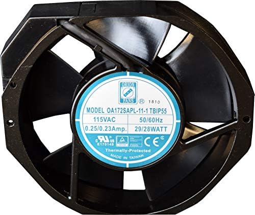 Evaporator Fan for Thermal Edge CS020, A2AT, NE020, NE030, NE040, NE050 Air Conditioner 110V 60 Hz