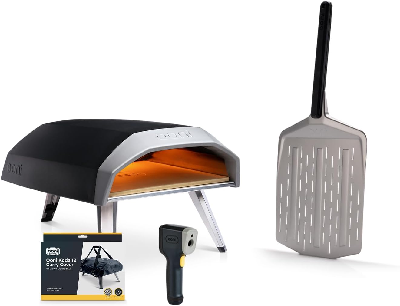 Ooni Koda 12 Gas Pizza Oven - Ultimate Pizza Oven Bundle - 12