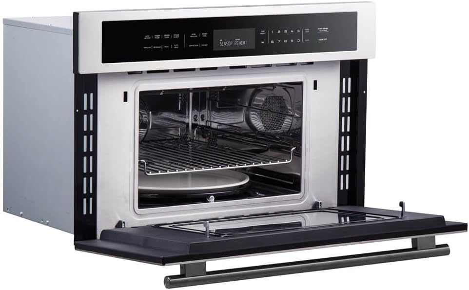 FORNO Oliena 30″ 1750 Watt Compact Oven & 1000 Watt Microwave, 1.6 cu. ft