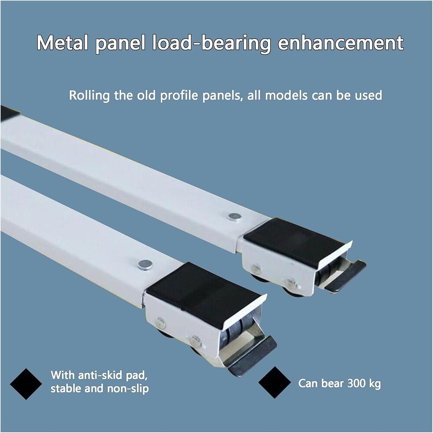 Fridge Stand,Washing Machine Base, Multi-Functional Movable Adjustable Washer Dryer Refrigerators Pedestal Moving Cart(Silver)