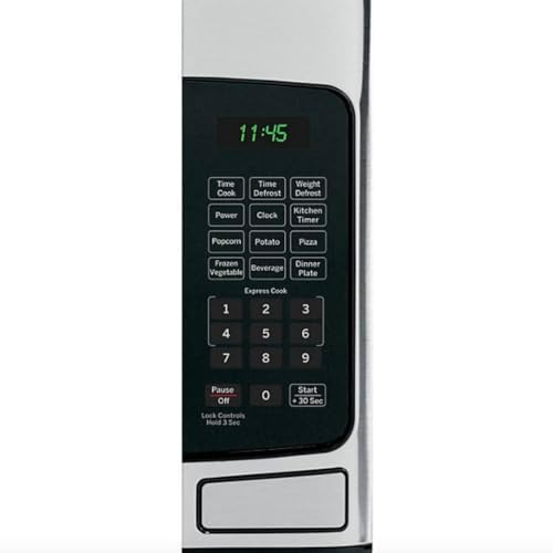 GeneralMicrowave oven 1.1 cubiC feet-Stainless steel body-Auto-functions