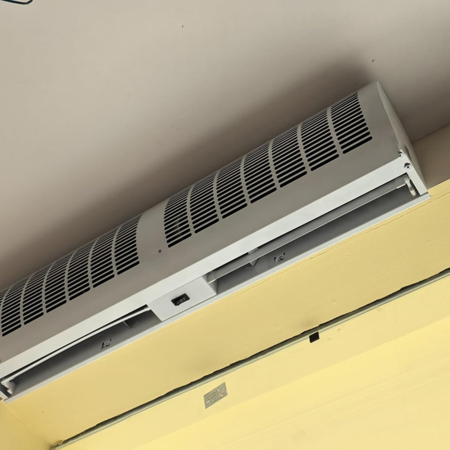 23-inch, 35-inch, 39-inch Black Commercial Thin Door Air Curtain Machine, High-Efficiency Energy-Saving Natural Wind(120cm(47.2inch))