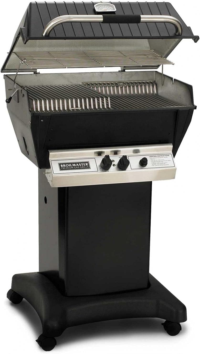 Broilmaster P3-XF Premium Propane Gas Grill On Black Cart