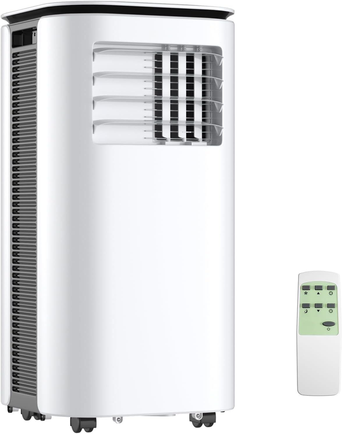 ARLIME Portable Air Conditioners, 9000 BTU AC Unit with Remote Control, 2 Speed Winds, Cools up to 350 Sq. Ft., 24H Timer, Window Kit, Floor Air Cooler for Bedroom, Room, Office, Dorm