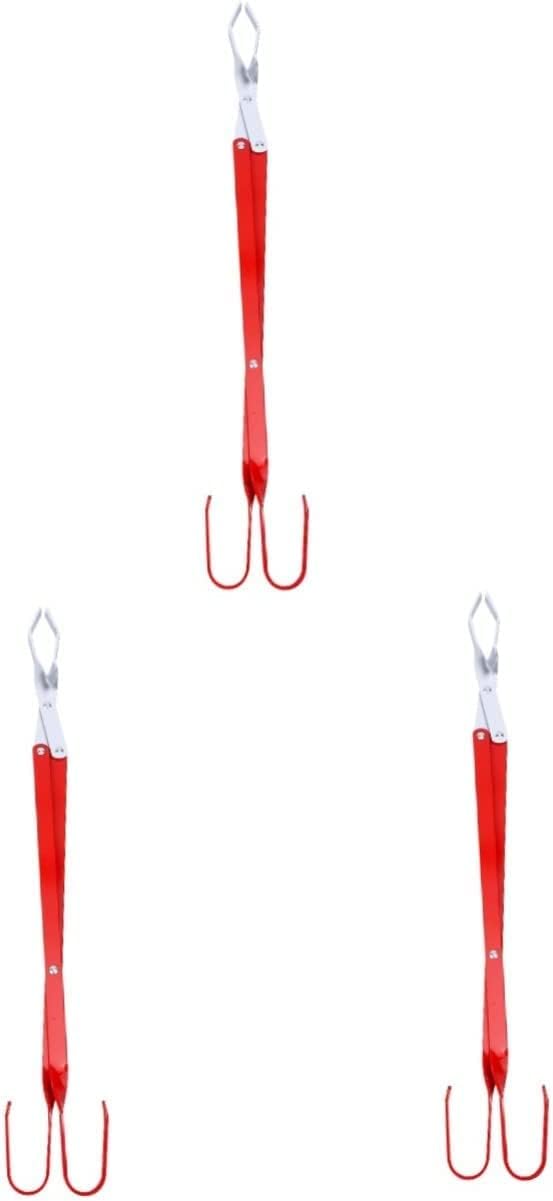 2pcs Grilling Tongs Barbecue Stainless Steel Barbeque Clamp Food Locking Kitchen Tong Scissors Pliers Bbq Bread Clip