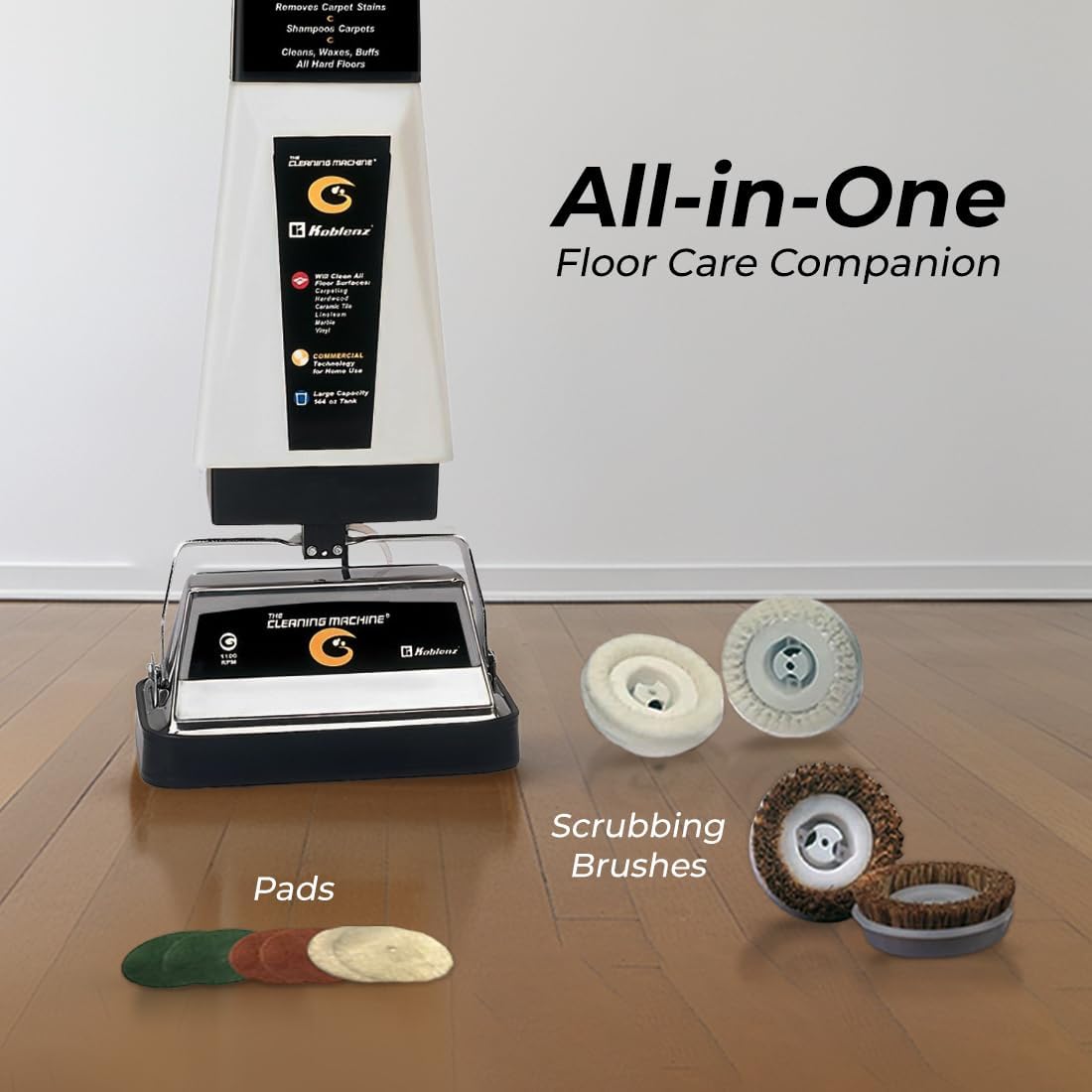 Koblenz Carpet Shampooer and Floor Polisher, 12