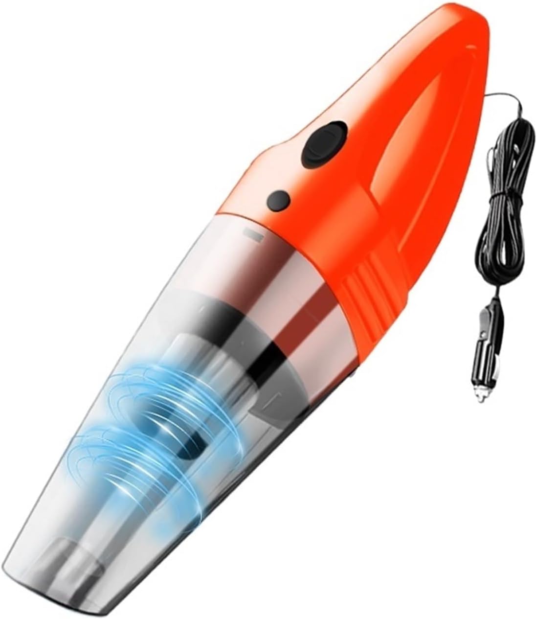 The car Portable Vacuum Cleaner can Absorb All Kinds of Garbage Such as dust and Food residues in The Gaps in The car(Orange)