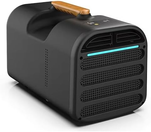 5200BTU Camping Air Conditioners, Tent Air Conditioner with Remote Control and Ambience Light, 4 Adaptable Modes, Portable ac for Truck Bedroom Outdoor Tents Travel Summer