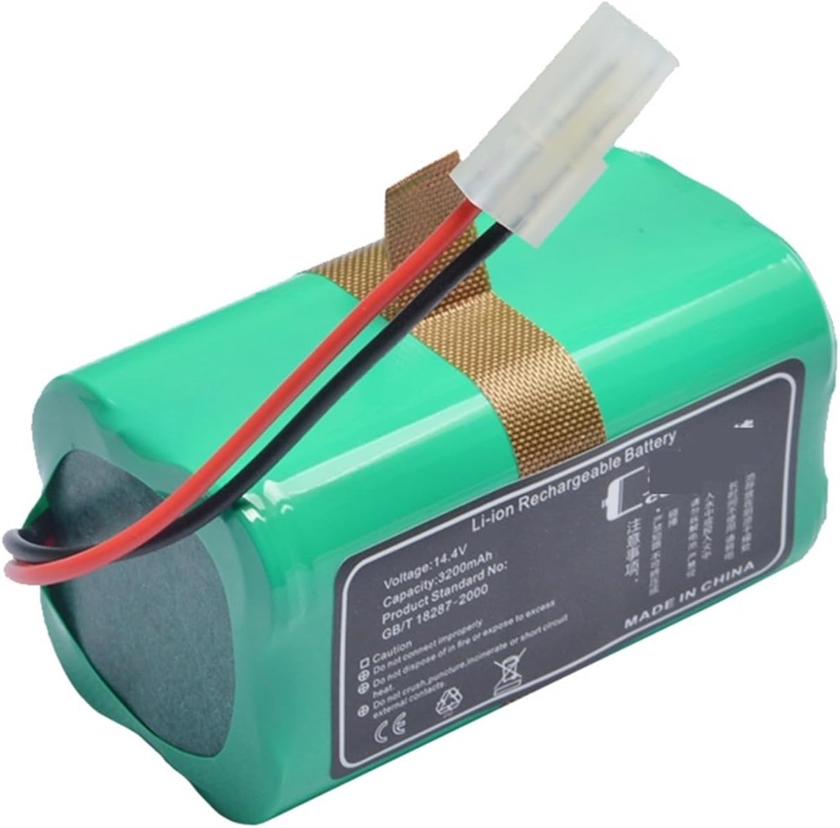 14.4V 14.8V 3200mAh Li-ion Battery Compatible for ISweep X3 PUPPYOO R30 Pro R35 Robot Vacuum Cleaner Accessories