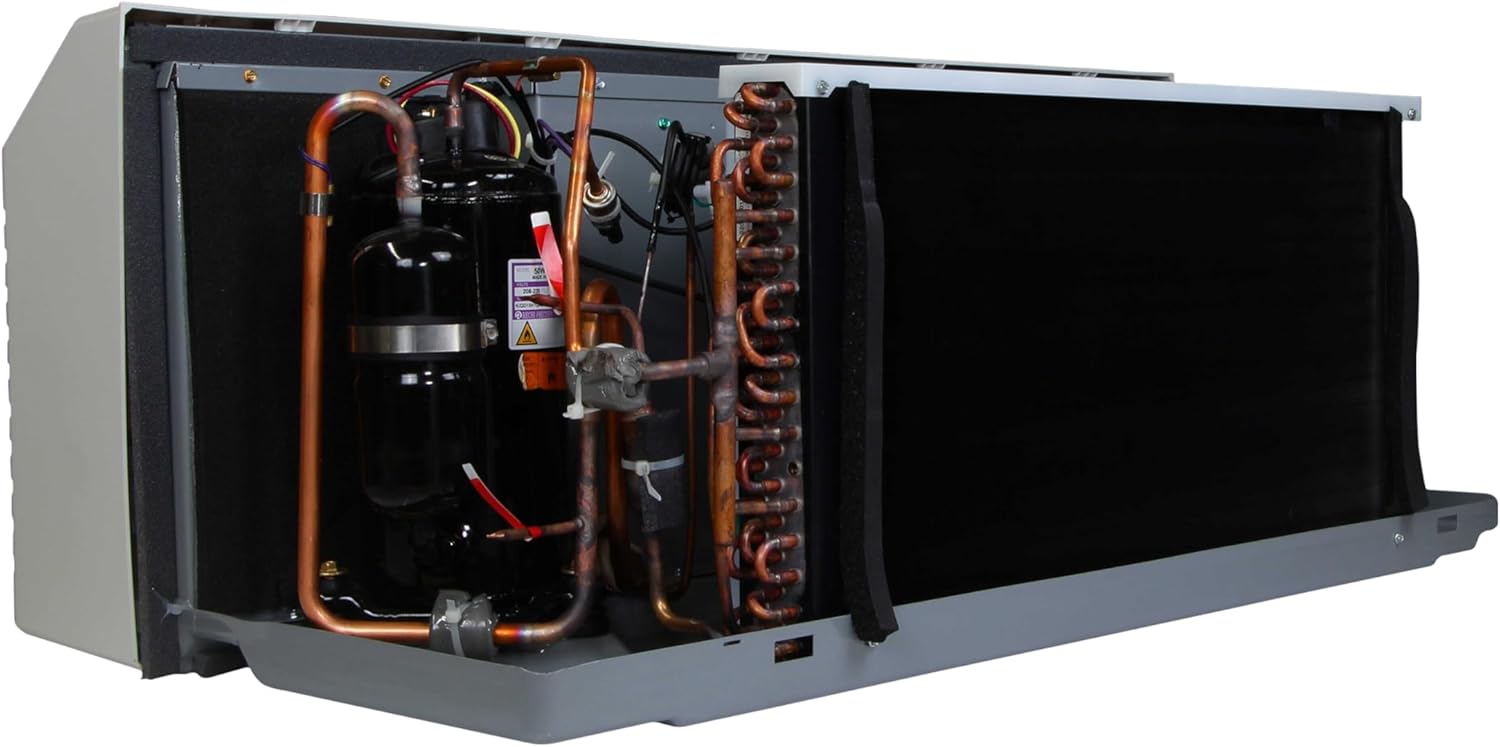 AMANA J-Series PTAC 16,400 BTU Air Conditioner with 3.5 kW Heater, 20 Amp Plug - R32 - PTC173J35AXXX - A/C Unit Only