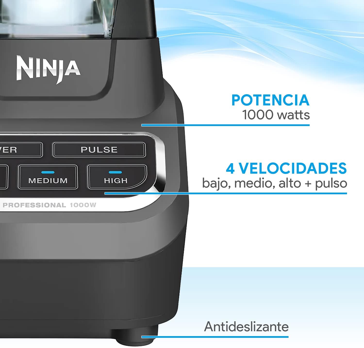Ninja CO610B Ninja Professional Blender (Renewed)