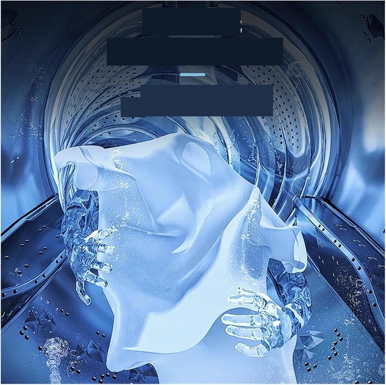 Mini Small Washing Machine Special For Socks And Underwear Semi-automatic Washing And Draining Washing Machine,for Travel,Camping, RV & Dorms(Black)