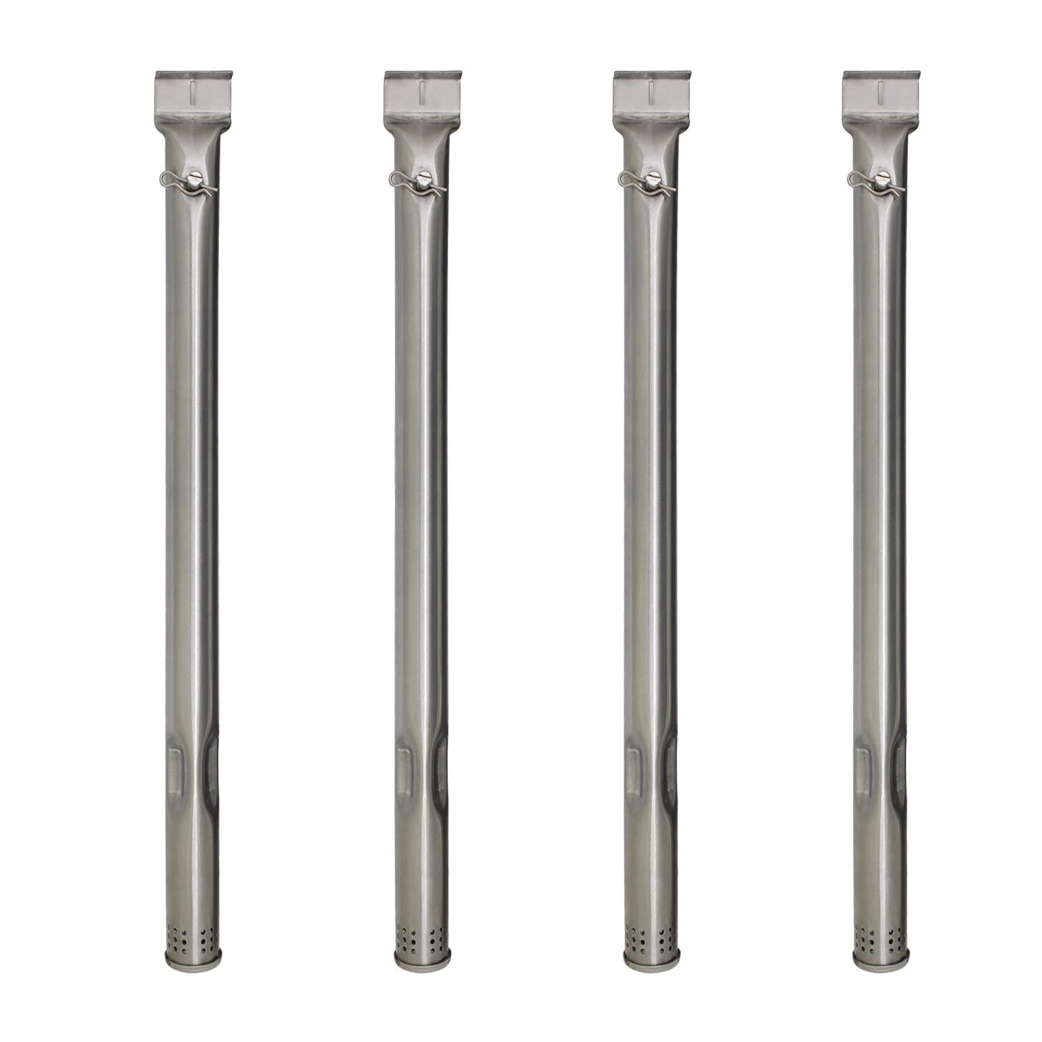 4 Pcs Straight Pipe Stainless Steel Air Grill Tube S Parts Replacement Accessories Fit for