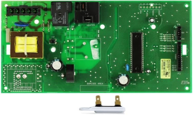 3980062R, 8546219, 8546219R Laundry Dryer Control Board 8546219 for Kenmore, Whirlpool, KitchenAid, Maytag Dryers - 3980062R, 8546219, 8546219R