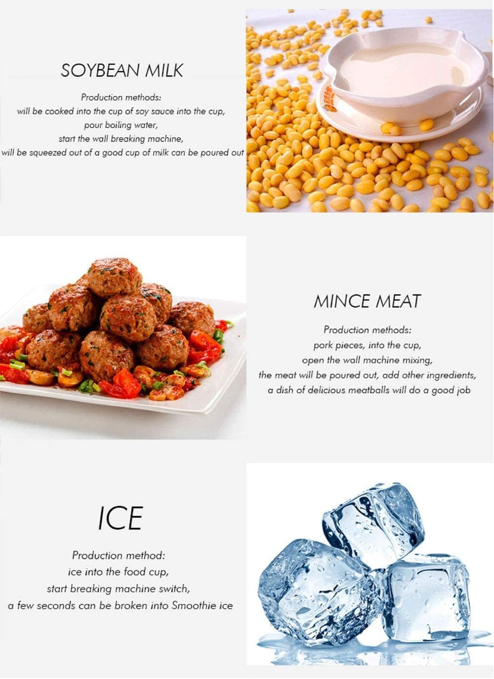 Multifunctional Blender, Professional Commercial & Home Blender, Variable Speed Control 1.8L Container for Smoothies/Soups/Frozen Desserts/Sauce