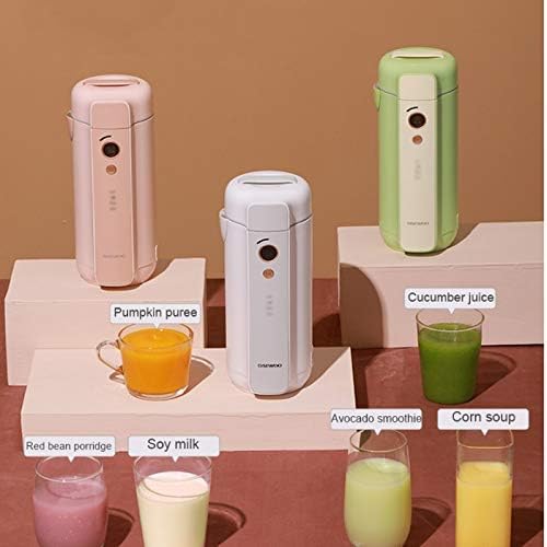 Mini Automatic Soymilk Maker Machine Multi-Function Electric Juicer Blender Kitchen Stainless Steel Cooking Cup Filter-Free(D)