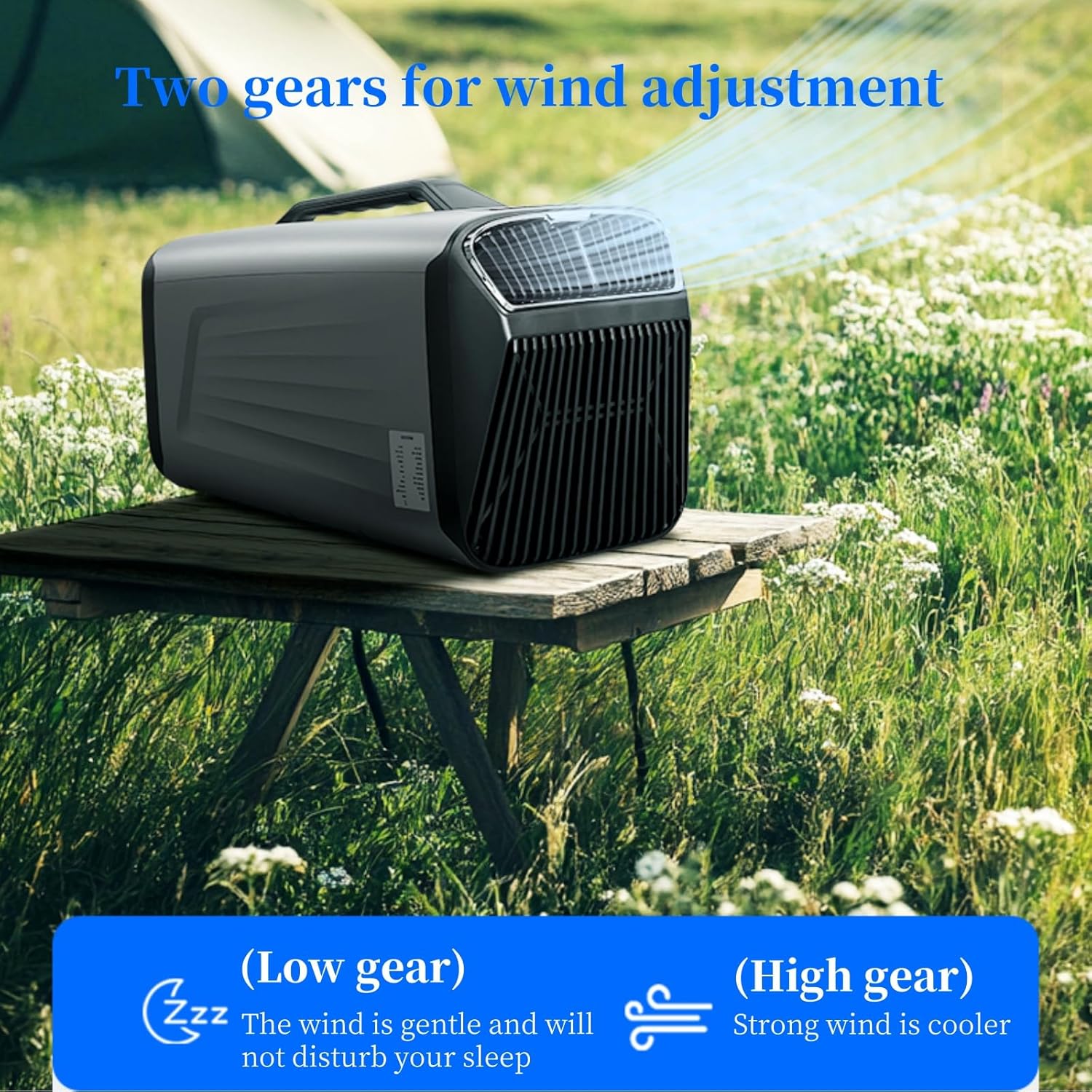 Portable Air Conditioners for Room & Outdoor, with Remote,Low Noise 38dB,Handle Design, Perfect for Tent, Garage A2 cold and warm