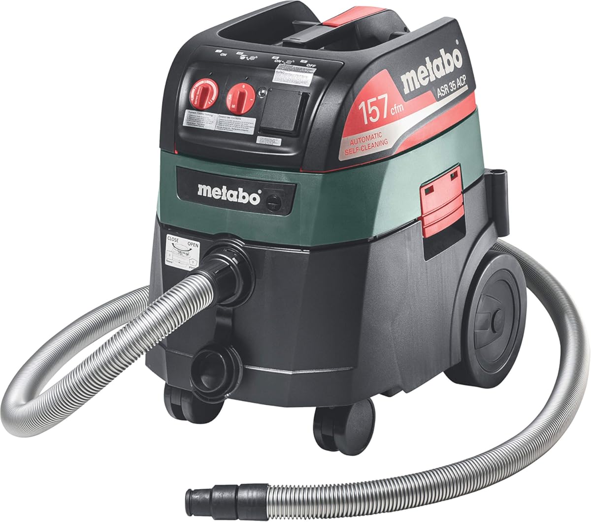 Metabo ASR 35 AutoCleanPlus 11 AMPS 9 Gallon AutoClean HEPA All-purpose Vacuum Cleaner 157 CFM (602057800)