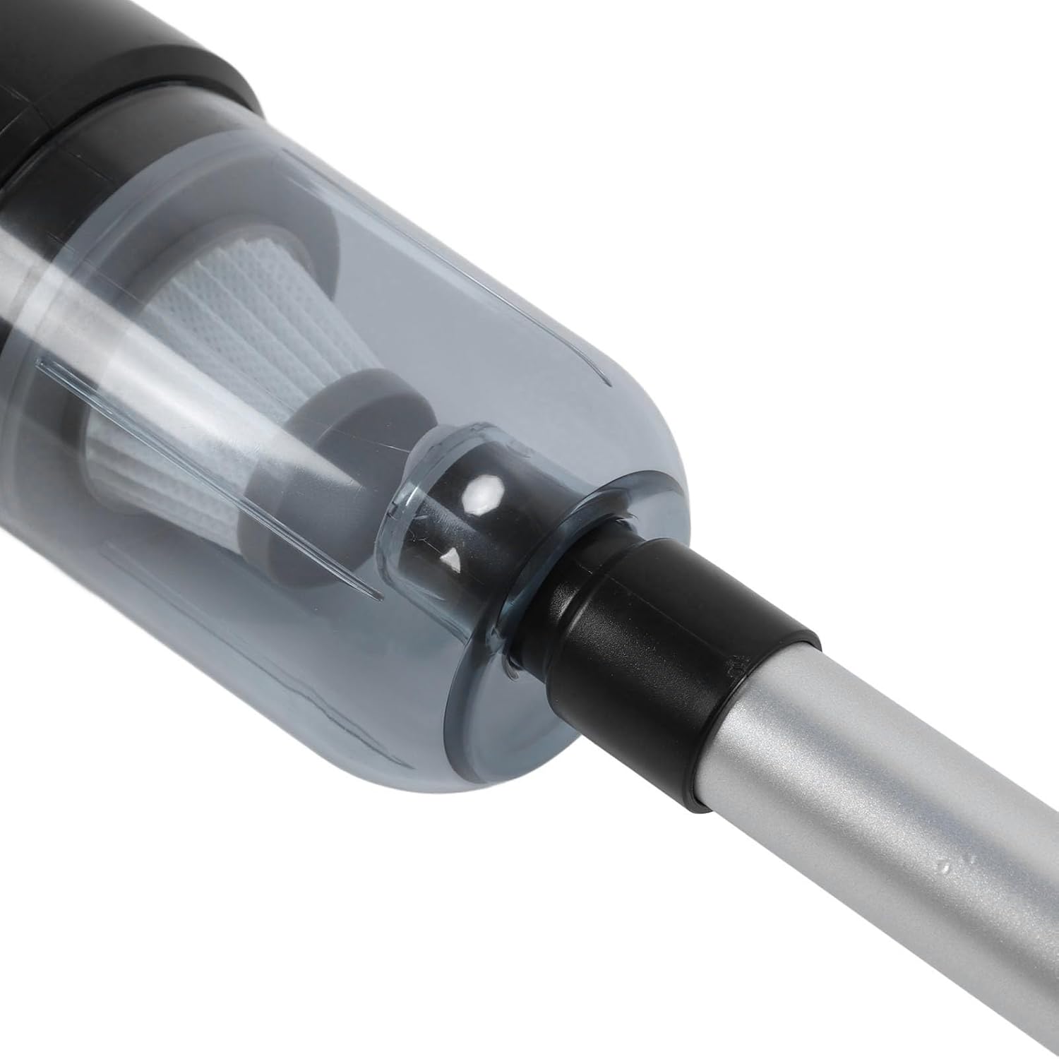 Cordless Vacuum Cleaner, Powerful Suction Wet Dry Vacuum with Mop 2 Gears Adjustable 6000mAh Battery for Pet Hair Carpet Hardwood Floor (Black)