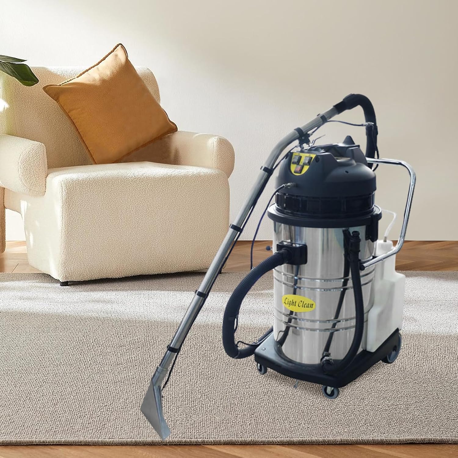 Cleaning Machine,Extractor Portable Carpet Cleaner,Commercial Carpet Cleaner,Extractor Household Cleaning Machine,Vacuum Washer,Used in Hotel,Guest House,Dry Cleaner,Housekeeping Companie