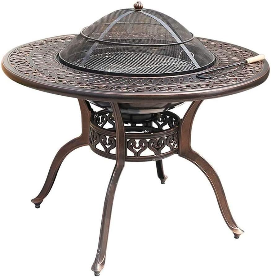 Outdoor Fire Pits, Multi-Functional BBQ Desk - Grilling & BBQ Utensils