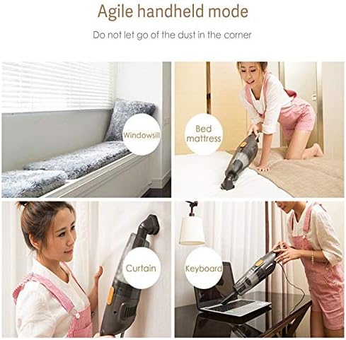 Hand Held Vacuum, Handheld Vacuum Cleaner Household Silent Vacuum Cleaner Strong Suction Portable Dust Collector Home Aspirator