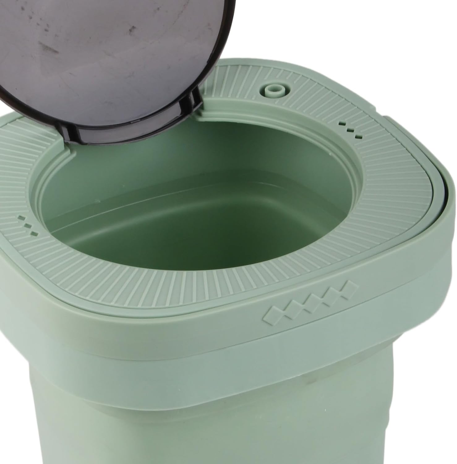 Portable Washing Machine, Mini Washer Compact Deep Cleans Underwear Small Washing Machine Foldable Design for Travel Camping Dorms RVs Apartments Clothes Socks Delicates (Green)