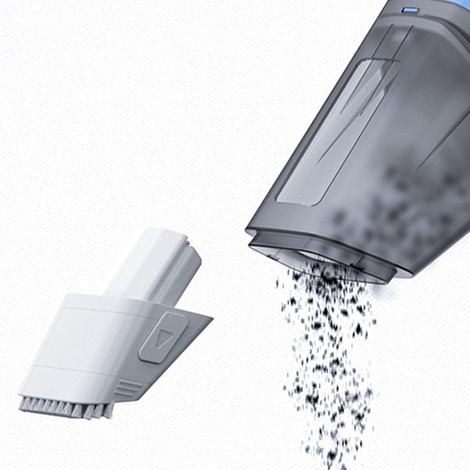 Mini Vacuum Cleaner Handheld Vacuum Lightweight Reusable Mini Car Vacuum Power Suction Cleaner for Shell Vehicle Pet Hair Car