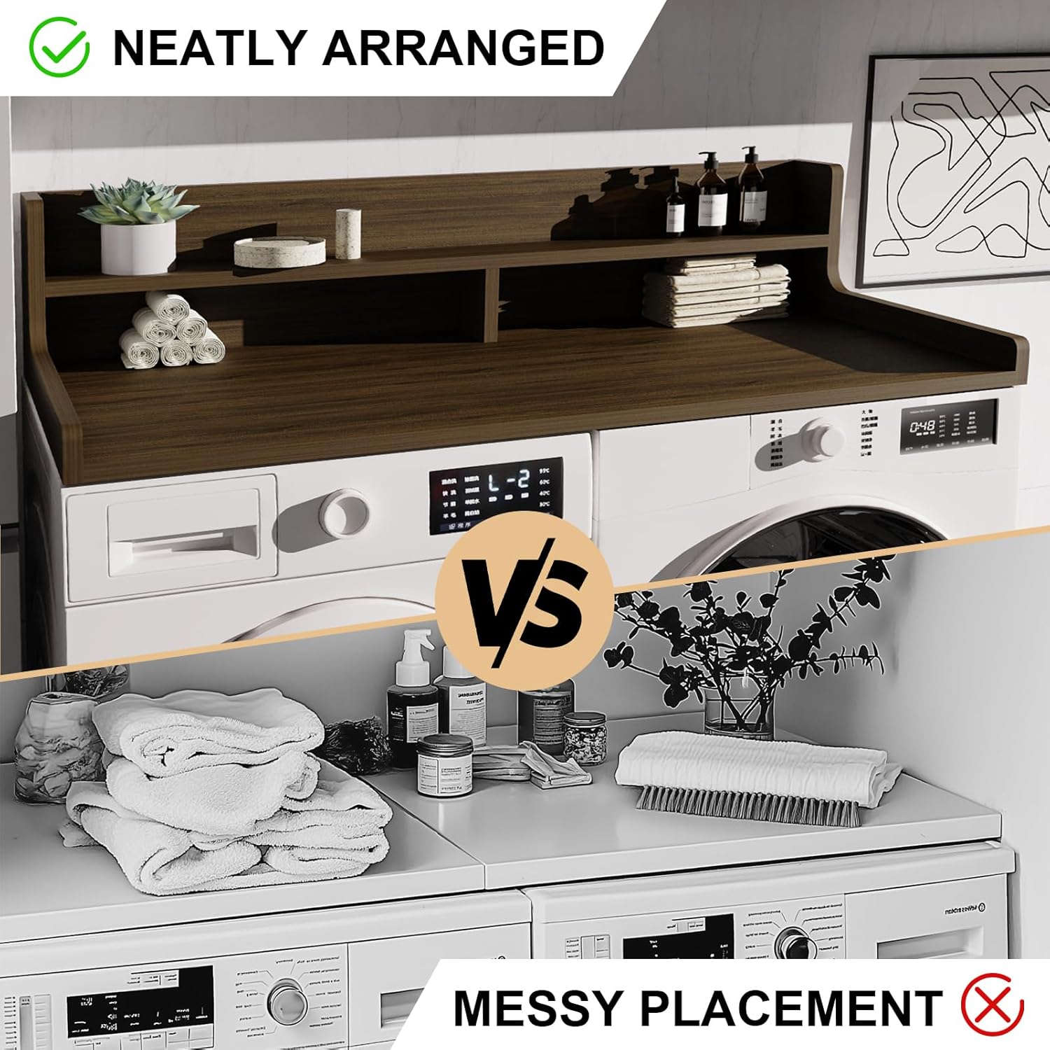 Washer Dryer Countertop, 54