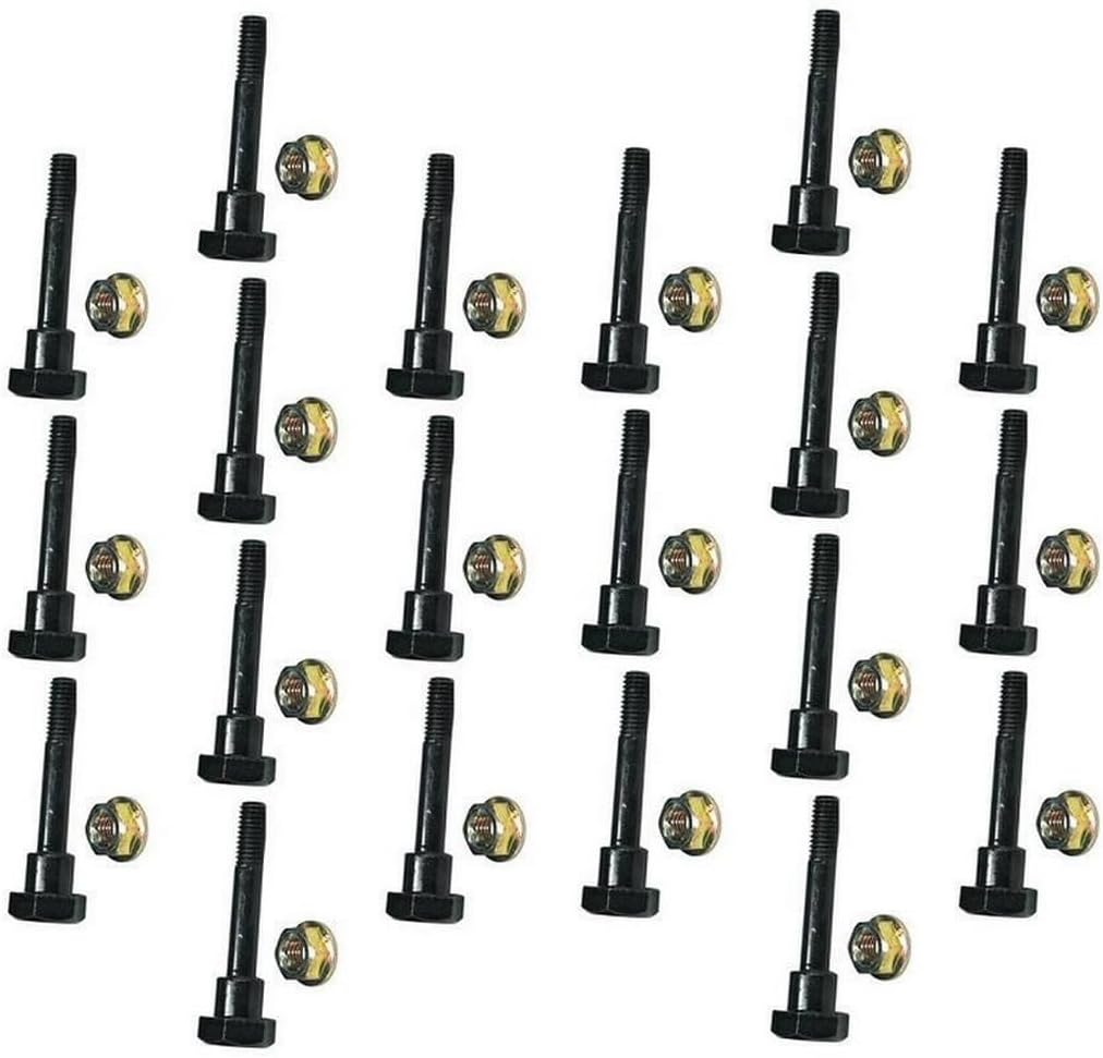 Replacement part for Twenty Shear Pins With Bolts Fits Honda Hs1132 Hs50 Hs55 Push Snow Blowers R2Aft286920