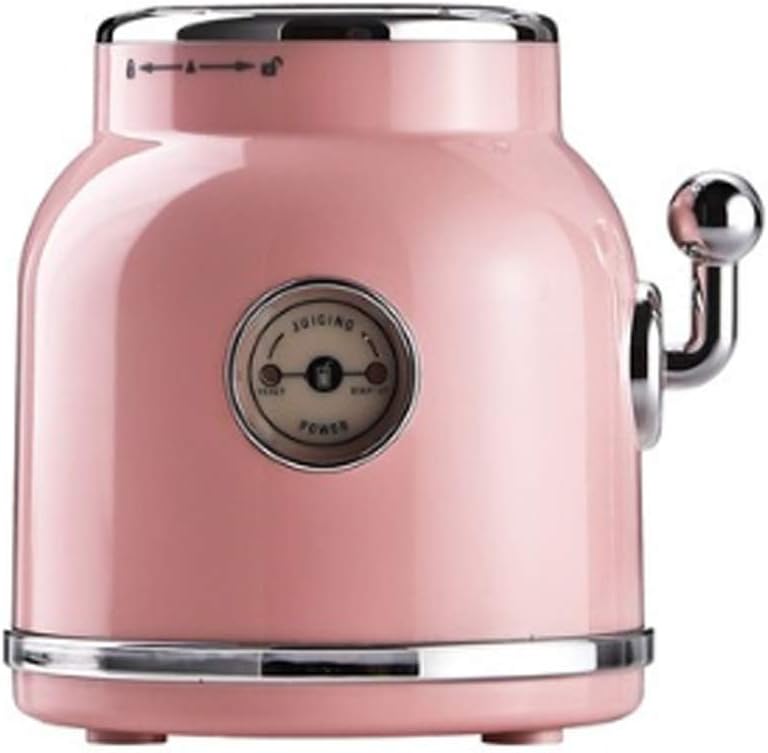 Retro Mini Blender Tritan BPA BPA Free Jar Smoothie Ice Crush Blender 600mL Capacity 220v pink