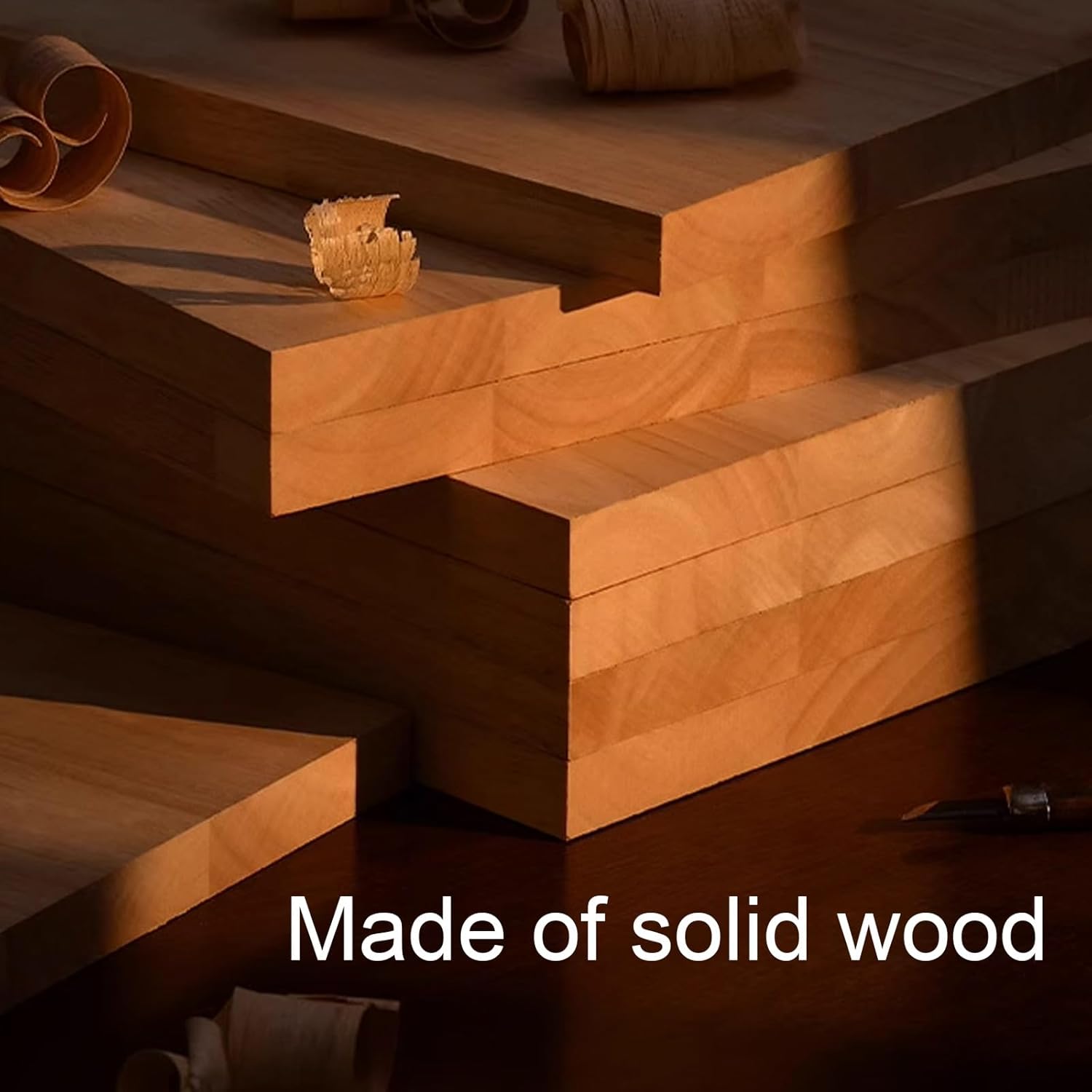 Robot Vacuum Storage Side Table End Table Cabinet Solid Wood Sweeping Robot Storage Cabinet Push-Pull Roller Design for Living Room Kitchen Hallway(Natural)