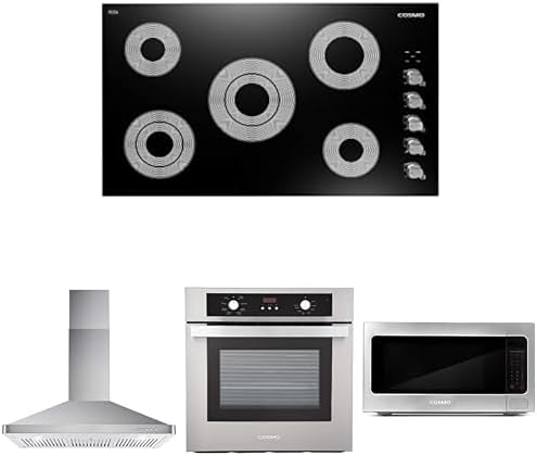 COSMO 4-Piece Kitchen Appliance Packages, 36