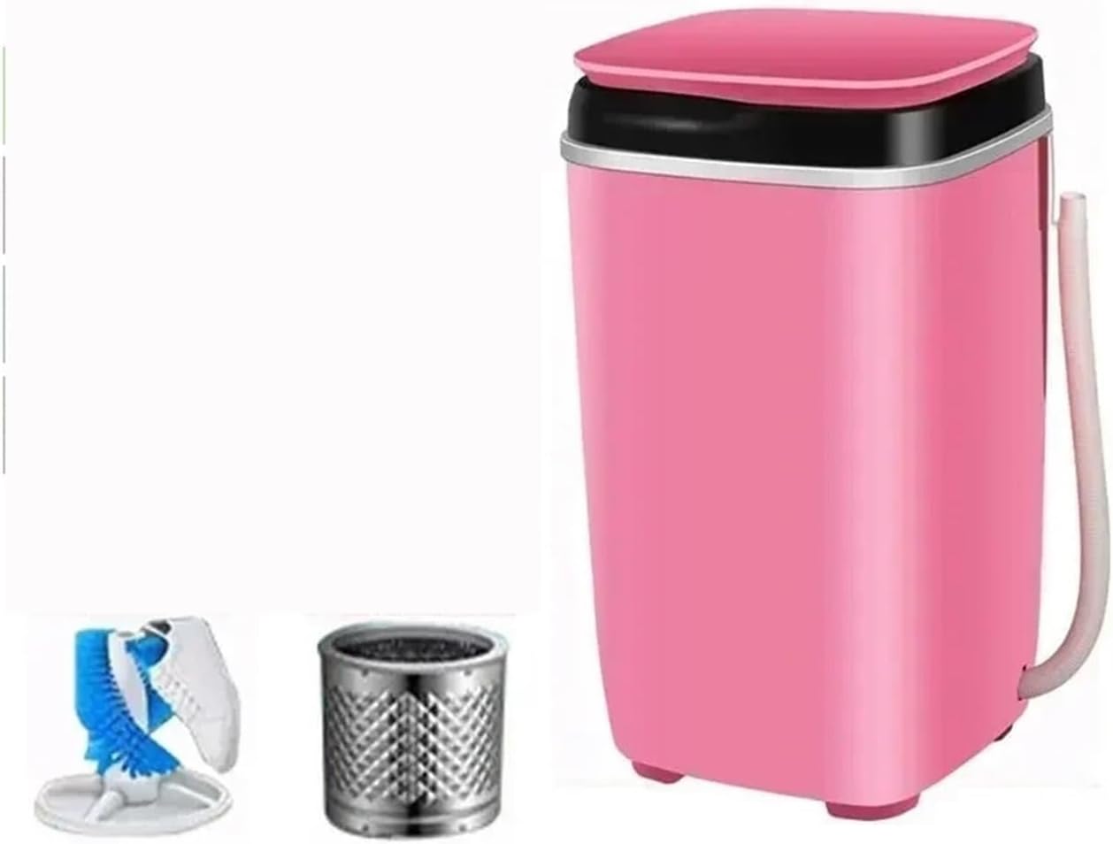 Semi-automatic Shoe Washing Machine New Lazy Socks Washing Household Small Portable Shoe Washing Electric,for Travel,Camping, RV & Dorms