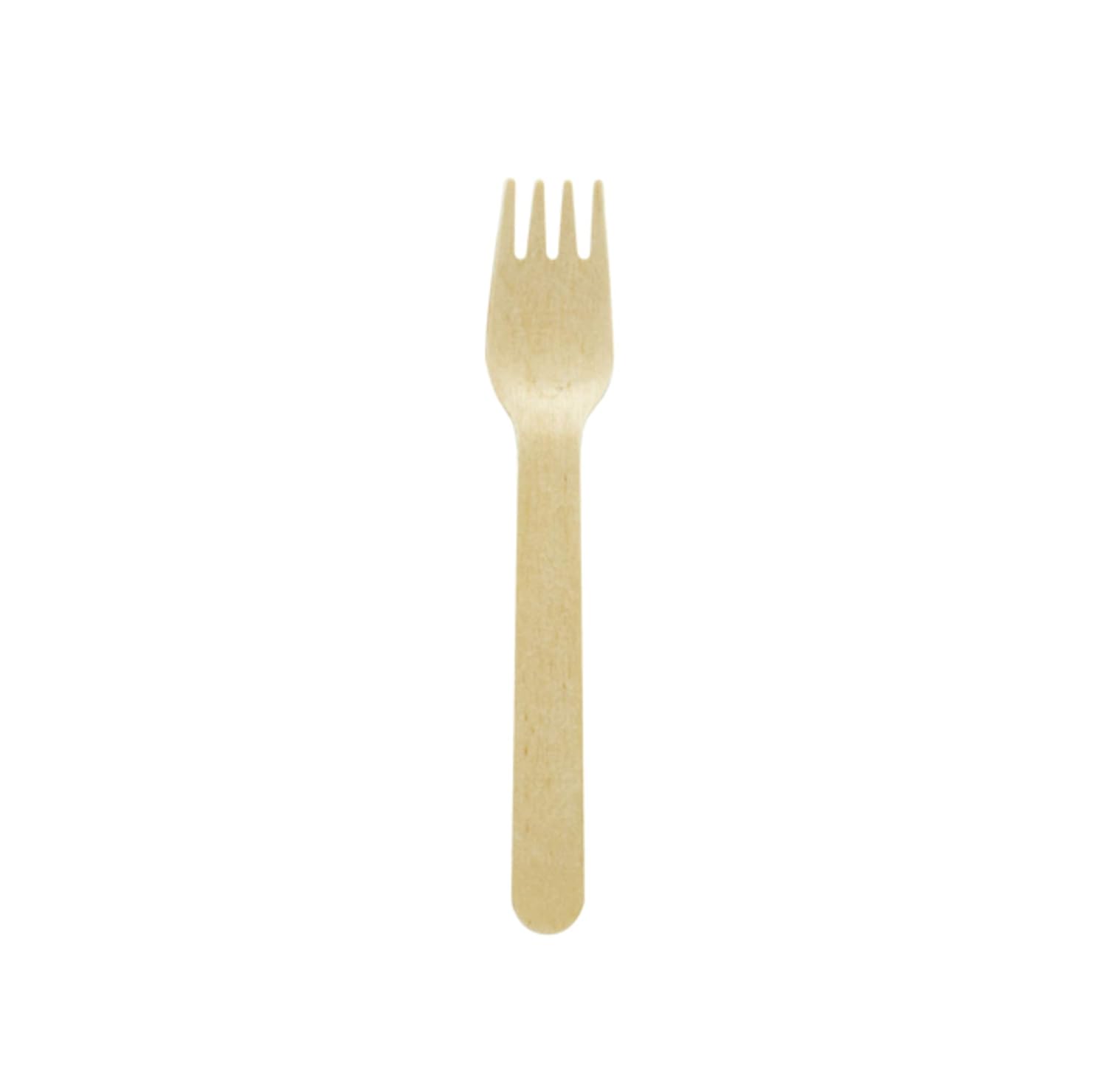 PacknWood 210CVB1 Wooden Cutlery - Fork - 6.2
