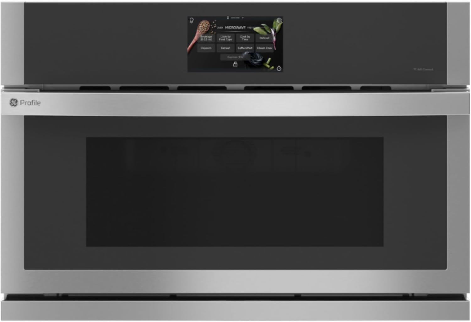 30 in. Wide 1.70 cu ft Electric Built-in Microwave in Stainless Steel with Convection Cooking and Glass Touch Controls