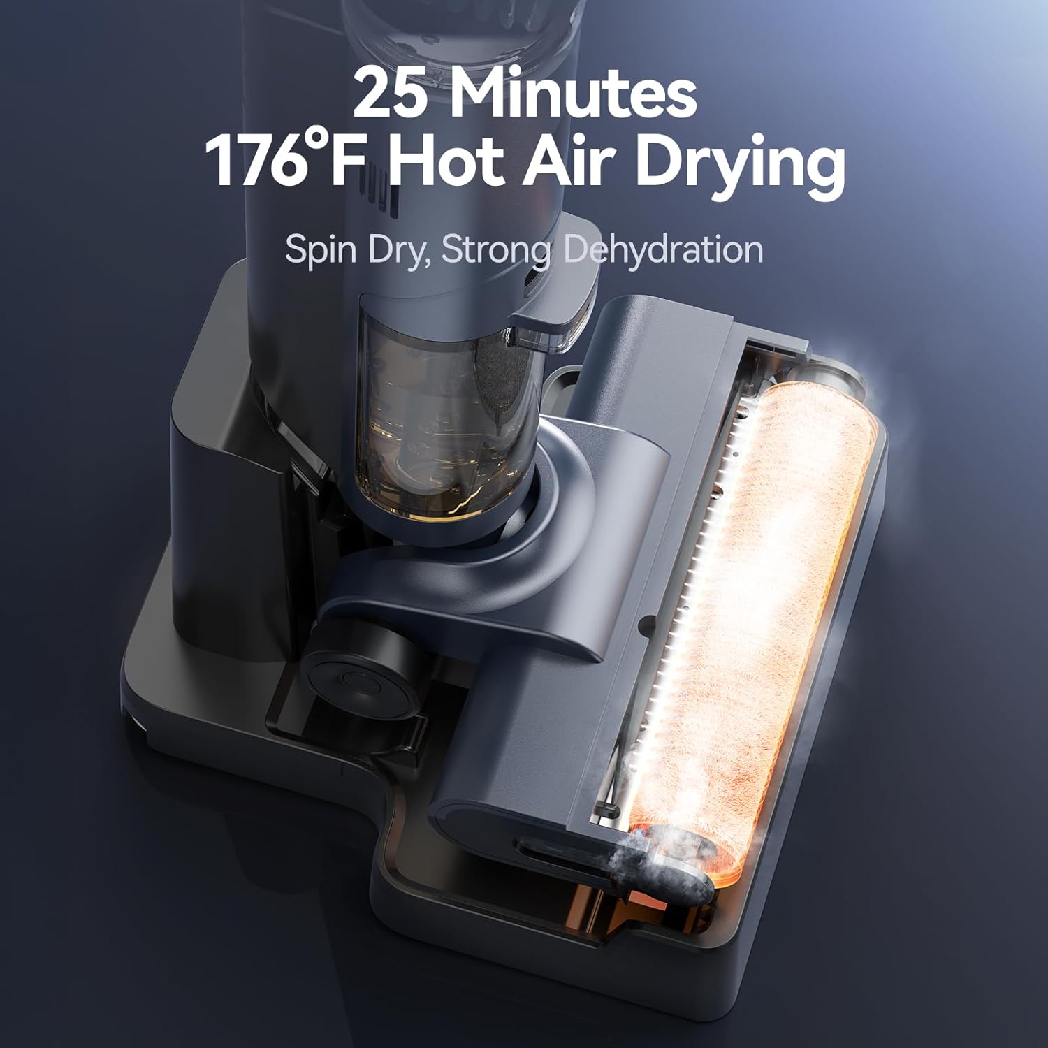 JONR ED12 PRO+VC08 PRO Vacuum Cleaner, ED12 PRO Mop with Hot Water Self-Cleaning and Hot Air Drying & VC08 PRO Cordless Vacuum Cleaner with Auto-Empty Station