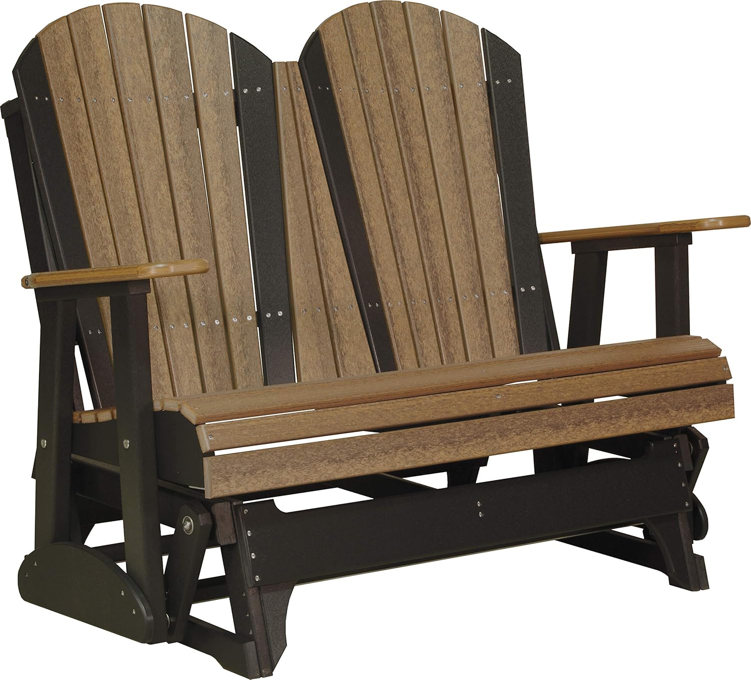 LuxCraft 4' Adirondack Glider - Available in 20 Colors